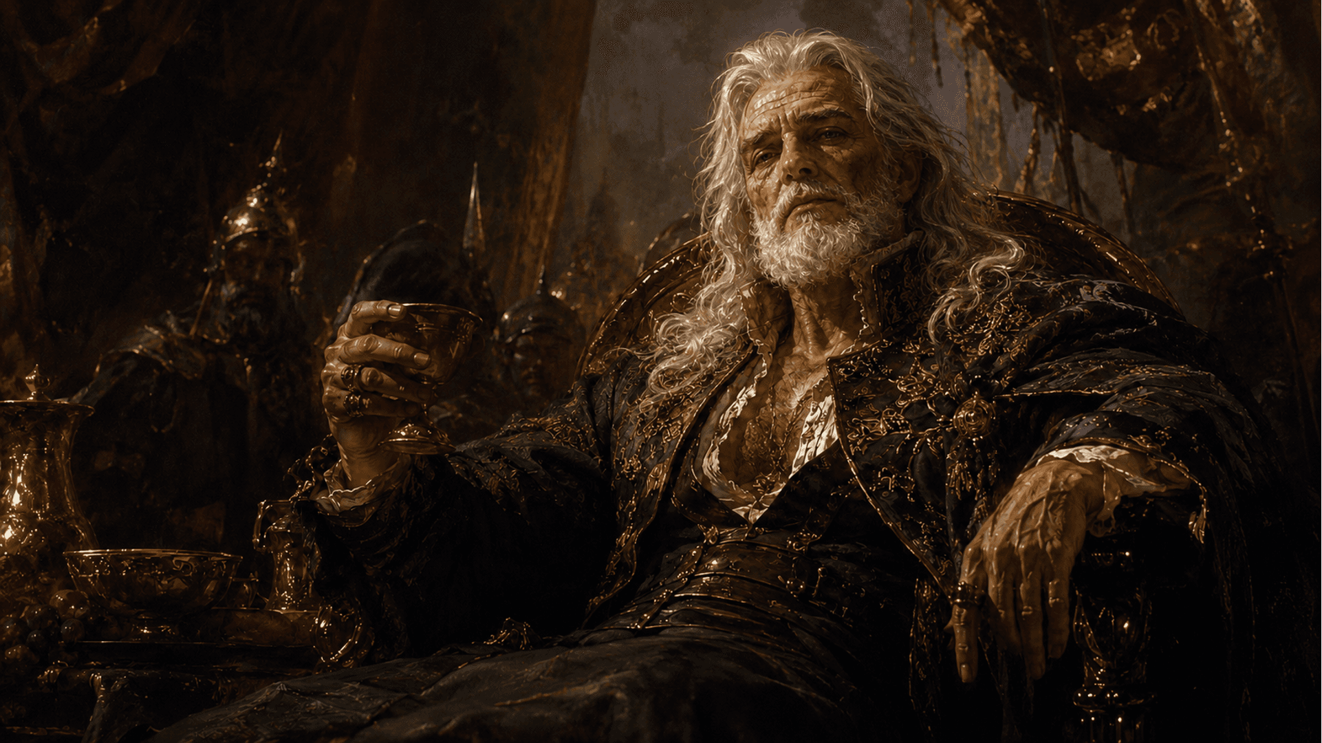 King Aevar, Conqueror, Unifier, Drunken Fool