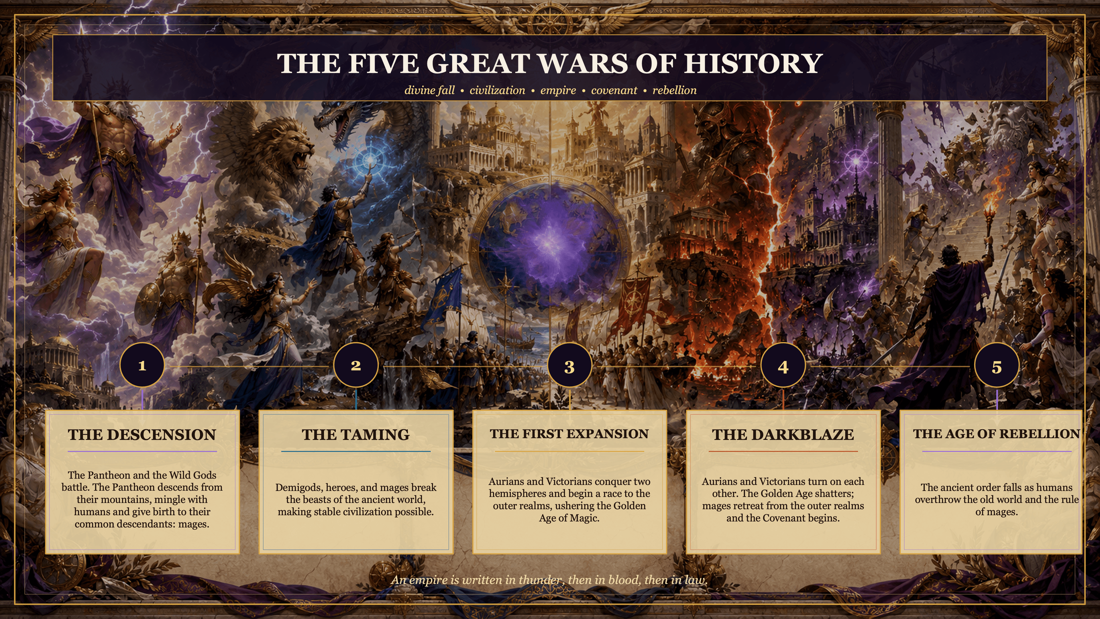The Five Great Wars of Orros